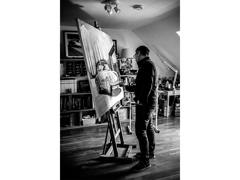 Jon Stevenson At Work