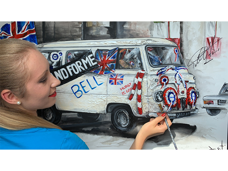 bexofficialartpaintingitalianjobminibus for gallery