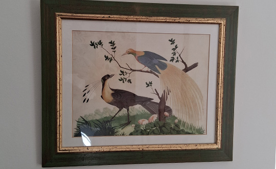 Framed artwork