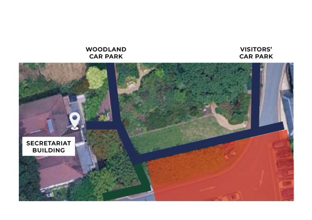 Secretariat Map - Marked up