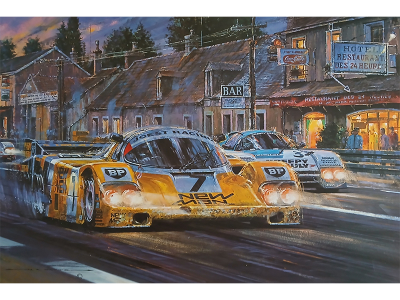23. GT40 at Le Mans Limited Edition Print for website