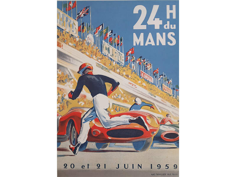 7. 1959 Le Mans Poster for website and homepage