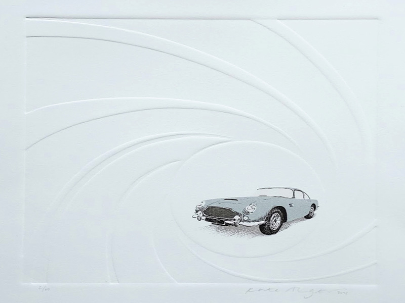 50 Aston Martin DB5 - Kate Alger