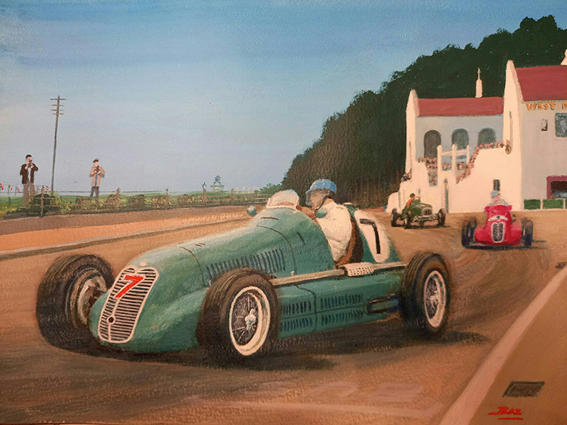 59 Reg Parnell Jersey Road Race - Barry Hunter