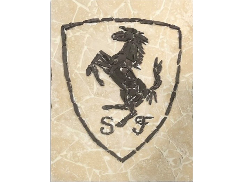 15. Ferrari Emblem (Natural Stone and Slate) Gallery