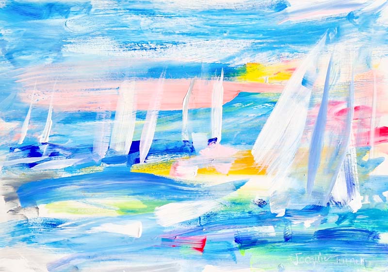 Jacquie Turner ref 990 Summer Race 8 (300 mm x 420 mm)