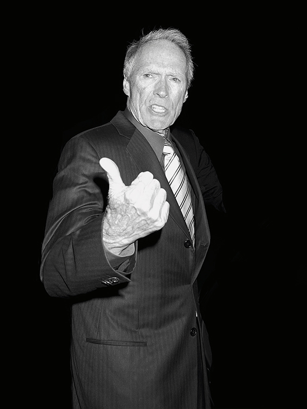 Clint Eastwood B&W
