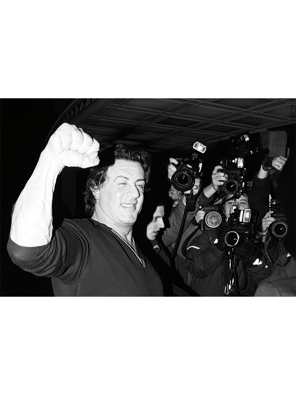 Sylvester Stallone B&W