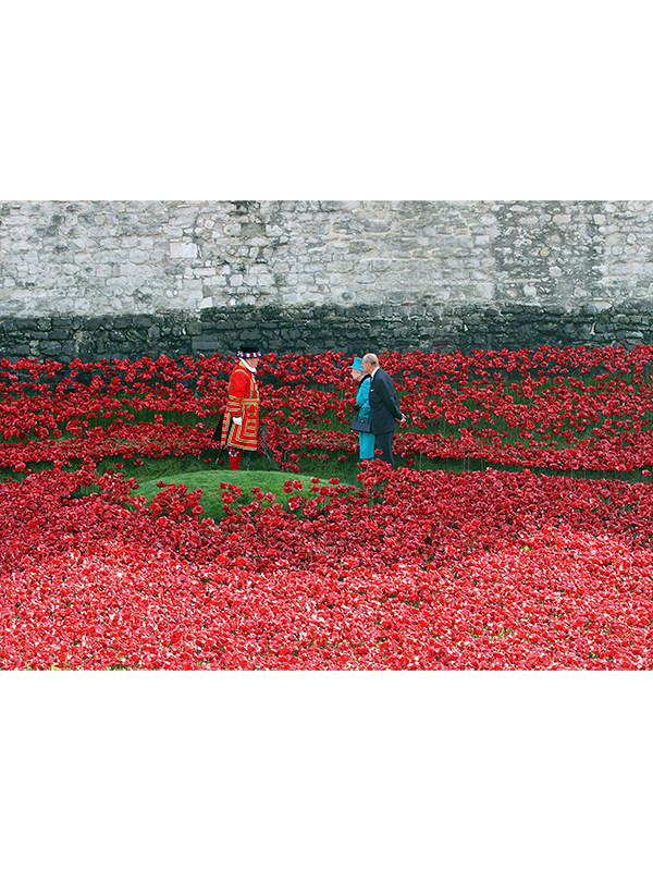 The Queen and Duke of Edinburgh Colour