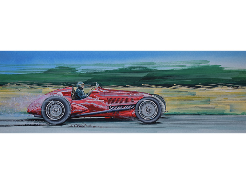 Alfa Romeo 308C J-P Wimille Burgundy GP
