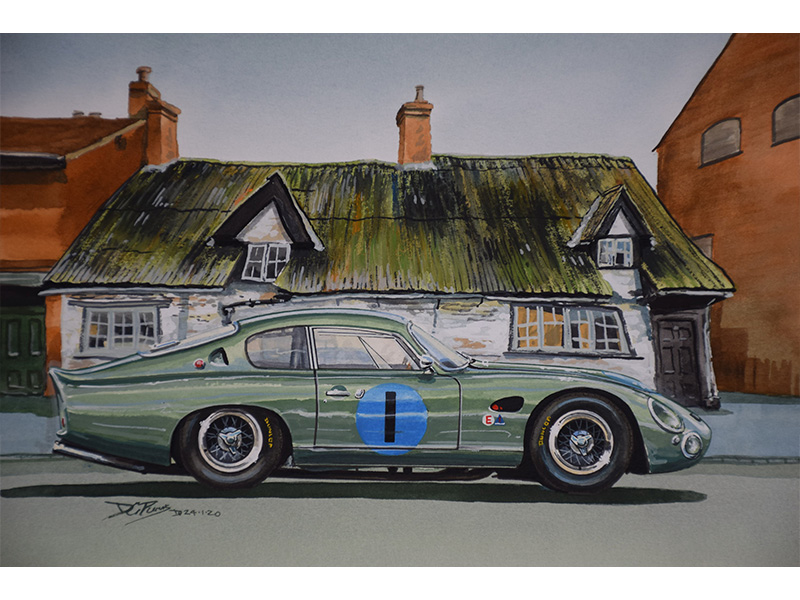 Aston Martin DP21 'Two Wrestlers' Newport Pagnell
