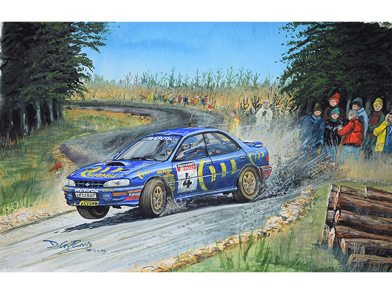 Colin McRae Subaru Rally Winner