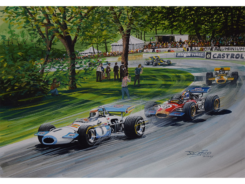 Jackie Stewart Brabham F2 Alcoa Trophy Winner