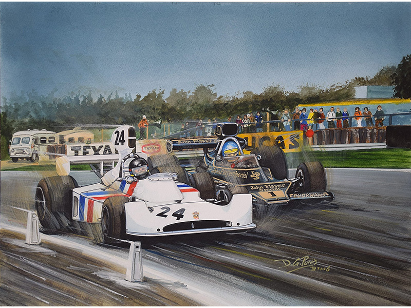 James Hunt Hesketh v Ronnie Peterson