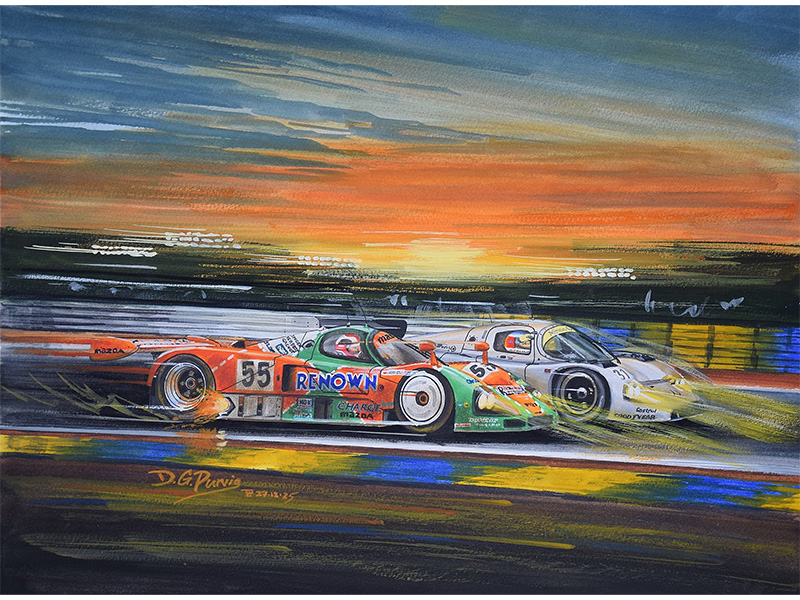 Mazda 787B 1991 Le Mans Winner